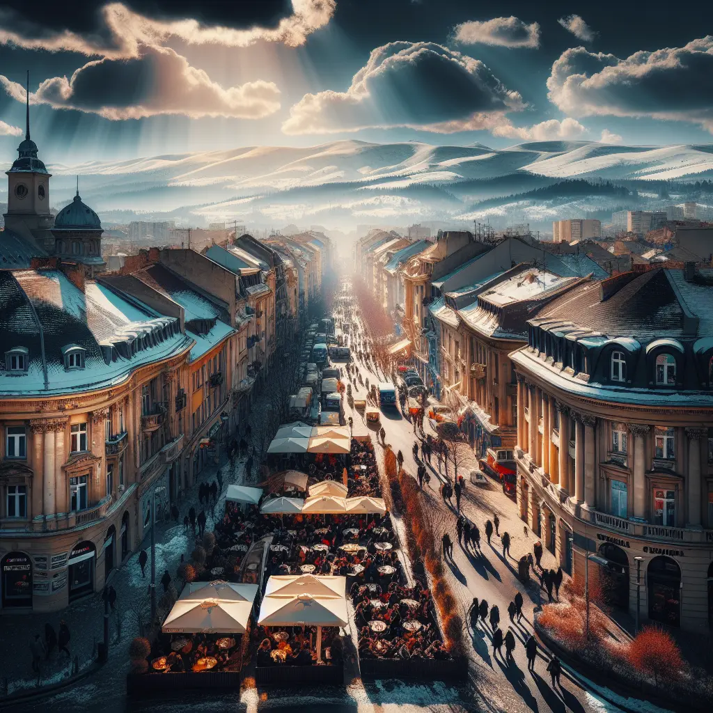 Hvordan er vejret i Bukarest i marts?