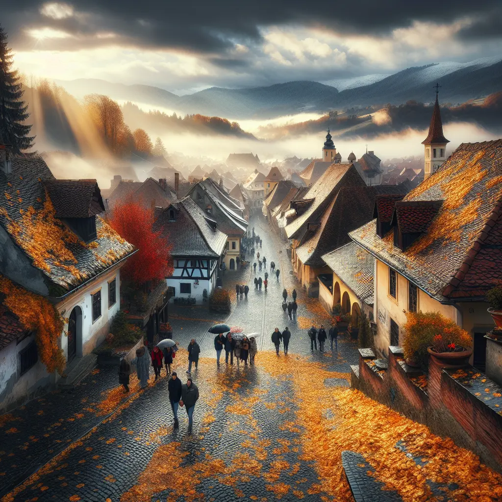 Hvordan er vejret i Rumænien i november måned?